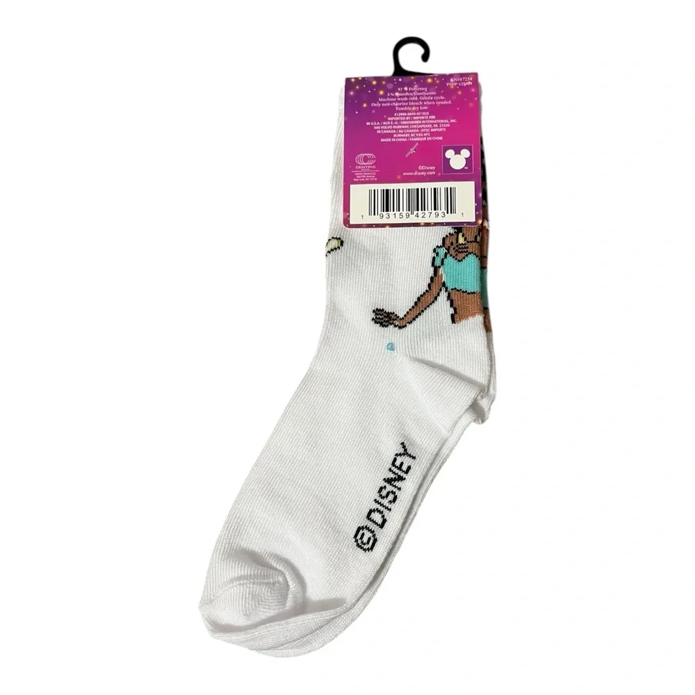 Disney Princess Jasmine Kids Crew Socks